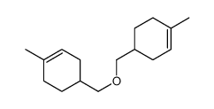 1-methyl-4-[(4-methylcyclohex-3-en-1-yl)methoxymethyl]cyclohexene结构式