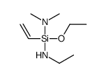 N-(dimethylamino-ethenyl-ethoxysilyl)ethanamine结构式