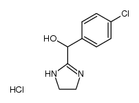 (4-chloro-phenyl)-(4,5-dihydro-1H-imidazol-2-yl)-methanol, hydrochloride picture