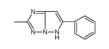 2-methyl-6-phenyl-5H-pyrazolo[1,5-b][1,2,4]triazole结构式