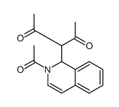 3-(2-acetyl-1H-isoquinolin-1-yl)pentane-2,4-dione Structure