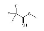 methyl 2,2,2-trifluoroethanimidothioate结构式