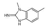 1,6-dimethylbenzimidazol-2-amine Structure