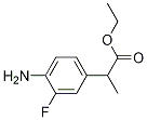 ethyl 2-(4-aMino-3-fluorophenyl)propanoate Structure