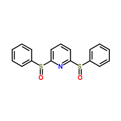 2,6-Bis(phenylsulfinyl)pyridine结构式