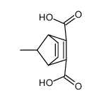 anti-7-methyl-2,5-norbornadiene-2,3-dicarboxylic acid Structure