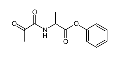 N-Pyruvoyl-alanin-phenylester结构式