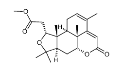 Methyl-anhydro-epi-mevoobacunolat Structure