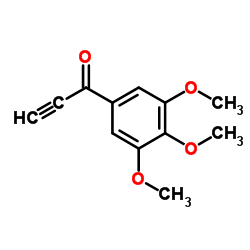 1-(3,4,5-Trimethoxyphenyl)-2-propyn-1-one结构式