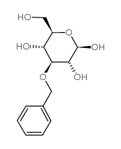 3-O-苄基-D-吡喃葡萄糖结构式