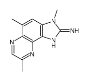 3,5,8-trimethylimidazo(4,5-f)quinoxalin-2-amine结构式