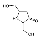 3-Pyrrolidinone, 2,5-bis(hydroxymethyl)- (9CI) Structure