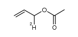 allyl-1-d1 acetate结构式
