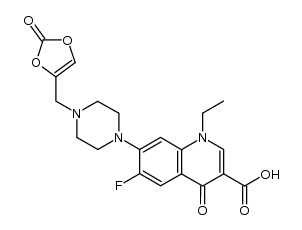 N-(2-oxo-1,3-dioxol-4-yl)methyl NFLX结构式
