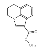 5,6-Dihydro-4H-pyrrolo[3,2,1-ij]quinoline-1-carboxylic acid methyl ester structure