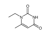 1-ethyl-6-methyl-1H-pyrimidine-2,4-dione Structure