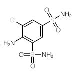 1,3-Benzenedisulfonamide,4-amino-5-chloro- picture