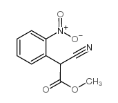 methyl 2-cyano-2-(2-nitrophenyl)acetate Structure