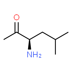 2-Hexanone, 3-amino-5-methyl-, (R)- (9CI)结构式