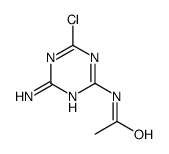 2-Chloro-4-acetamido-6-amino-s-triazine结构式