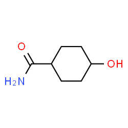 Cyclohexanecarboxamide, 4-hydroxy-, trans- (9CI)结构式