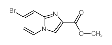 methyl 7-bromoimidazo[1,2-a]pyridine-2-carboxylate structure