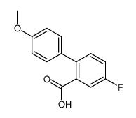 5-fluoro-2-(4-methoxyphenyl)benzoic acid Structure