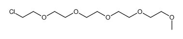 1-[2-[2-[2-(2-chloroethoxy)ethoxy]ethoxy]ethoxy]-2-methoxyethane Structure