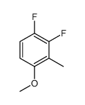 1,2-difluoro-4-methoxy-3-methylbenzene Structure