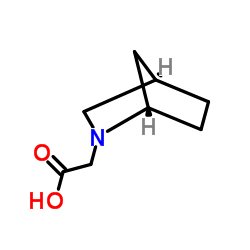 (1S,4R)-2-Azabicyclo[2.2.1]hept-2-ylacetic acid结构式