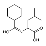 N-cyclohexanoylleucine structure