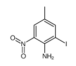 2-Iodo-4-Methyl-6-nitro-phenylamine structure