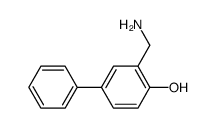 3-aminomethyl-4-hydroxybiphenyl structure