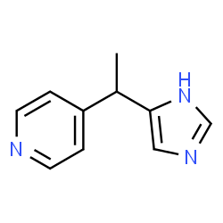 4-(1-(1H-Imidazol-5-yl)ethyl)pyridine Structure