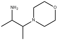 3-(吗啉-4-基)丁烷-2-胺结构式