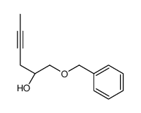 (2S)-1-phenylmethoxyhex-4-yn-2-ol结构式