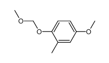 2-Methoxymethoxy-5-methoxytoluene Structure
