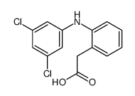 2-[2-(3,5-dichloroanilino)phenyl]acetic acid结构式