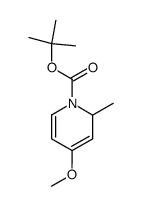 tert-butyl 4-methoxy-2-methyl-1(2H)-pyridinecarboxylate结构式