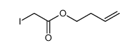 3-butenyl iodoacetate结构式