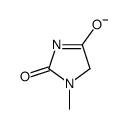 3-methyl-5-oxo-4H-imidazol-2-olate结构式