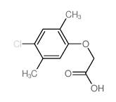 Aceticacid, 2-(4-chloro-2,5-dimethylphenoxy)- Structure