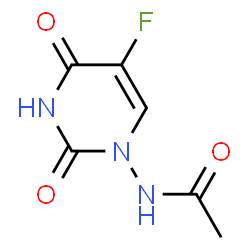 Acetamide,N-(5-fluoro-3,4-dihydro-2,4-dioxo-1(2H)-pyrimidinyl)- structure