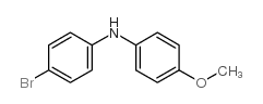 4-Bromo-4’-methoxydiphenylamine结构式