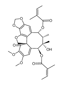 kadsulignan D Structure