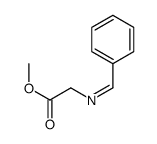 (E)-Methyl 2-(benzylideneamino)acetate结构式