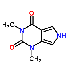 1,3-Dimethyl-1H-pyrrolo[3,4-d]pyrimidine-2,4(3H,6H)-dione结构式