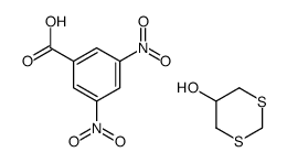 3,5-dinitrobenzoic acid,1,3-dithian-5-ol结构式