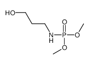 3-(dimethoxyphosphorylamino)propan-1-ol结构式