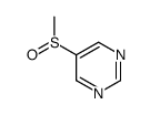 Pyrimidine, 5-(methylsulfinyl)- (8CI,9CI) structure